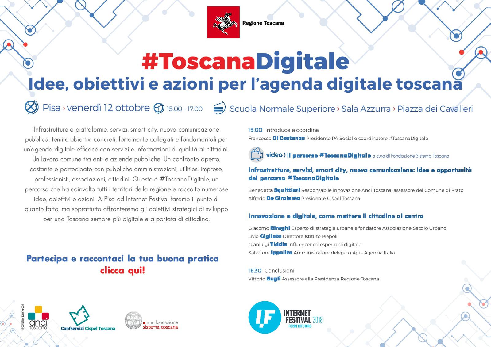 Programma #ToscanaDigitale - Pisa
