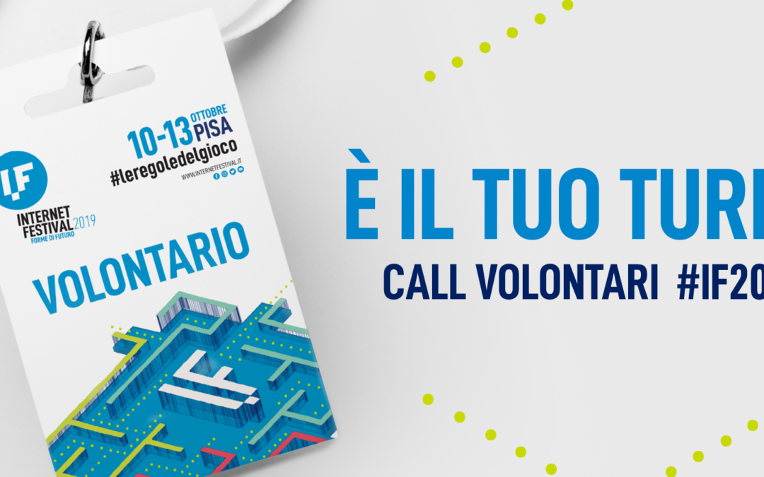 Call volontari #IF2019